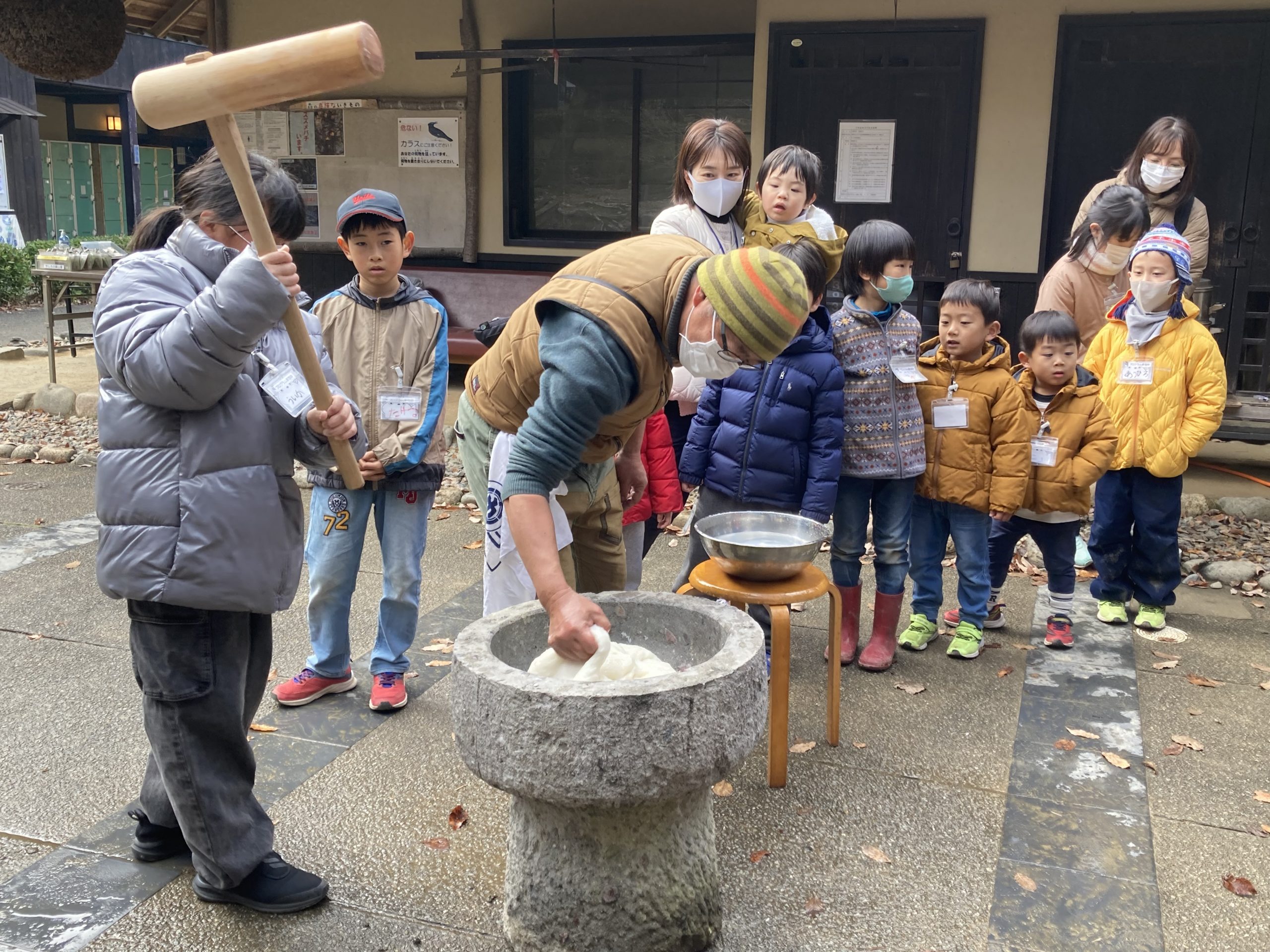 友の会限定　餅つき大会